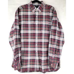Ralph Lauren Plaid Button Down Shirt Men’s XL Classic Preppy